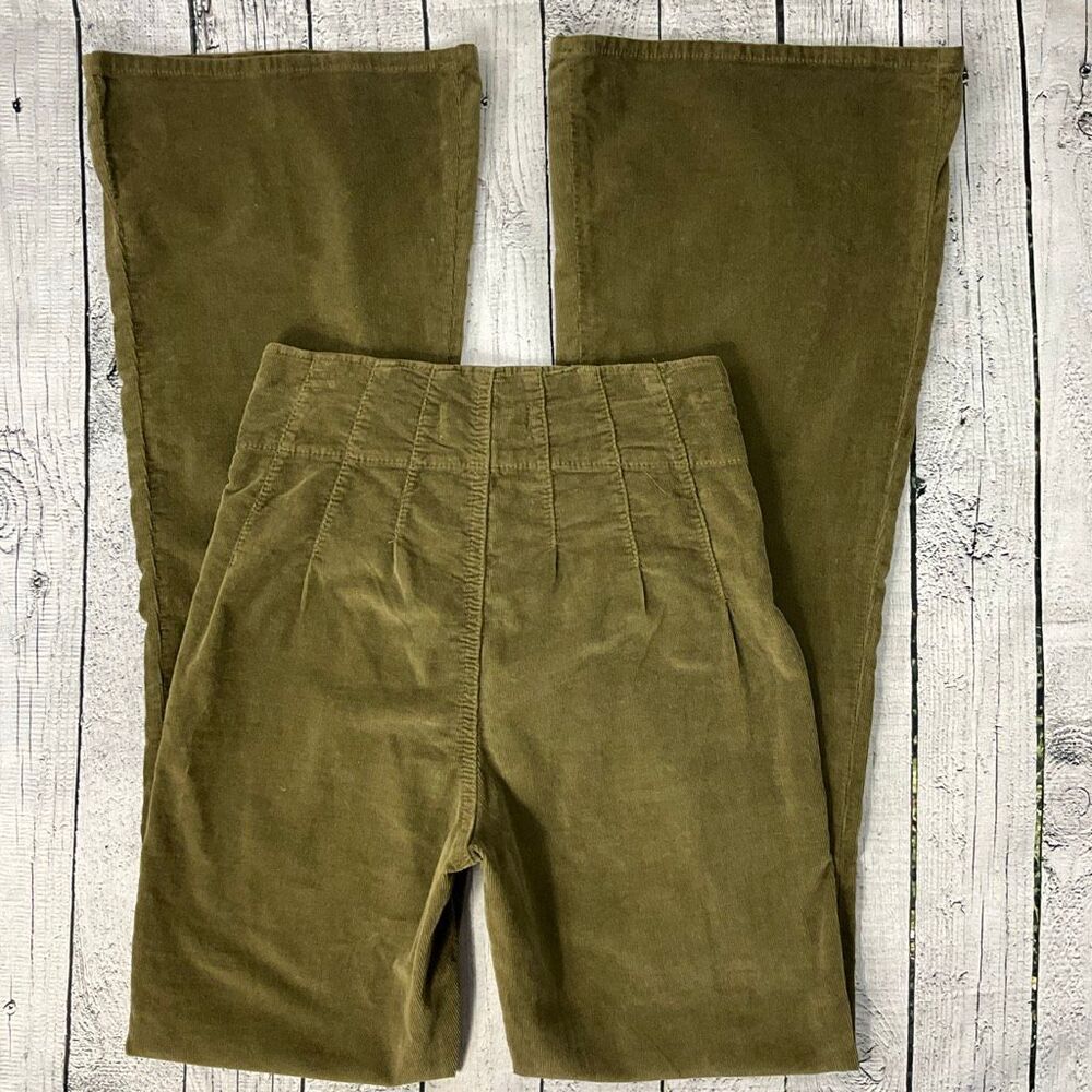 WE THE FREE Jayde Cord Flare High Rise Corduroy Pants - Picture 3 of 6